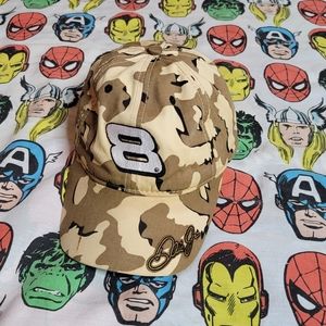 Dale Earnhardt Jr Camo Strap Back Hat